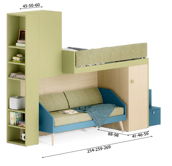 Loft Bed1 Bed Habits